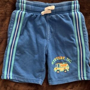 Mystery Inc. Blue Kids Shorts